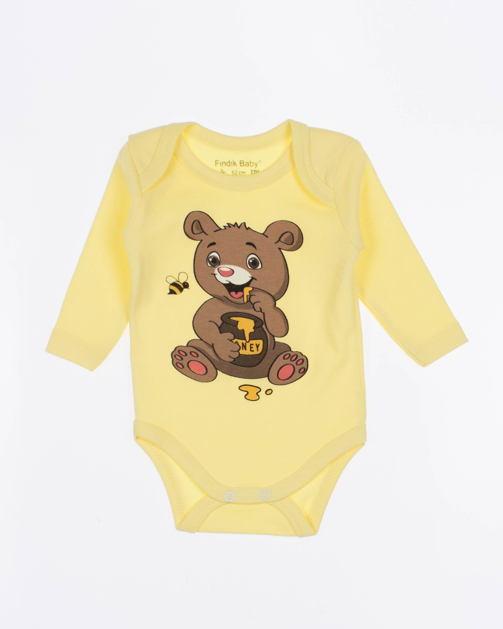 FINDIK 11760 Боди (цвет: Желтый) FINDIK 11760 Боди (цвет: Желтый)