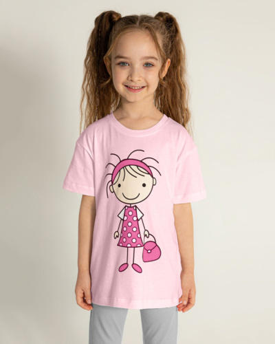 DMB KIDS 0393 Костюм  (цвет: Розовый\серый меланж)