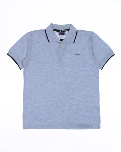 CEGISA 1596/2 Поло (цвет: Серо-голубой меланж)