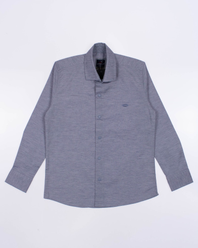 CEGISA 4097/1 Рубашка (кнопки) (цвет: Серый меланж 116 см)